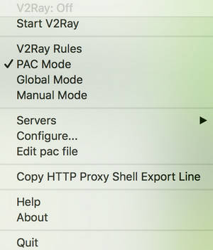 v2ray mac客户端