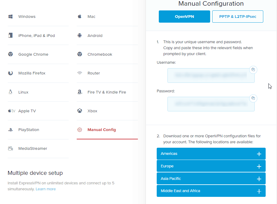 ExpressVPN小米路由器手动设置OpenVPN